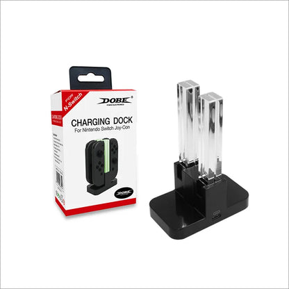 New Color 4-in-1 Charger Dock for Nintendo Switch OLED — Joy-Con Controller Charging Station Holder