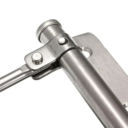Adjustable Door Closer - Aluminum Alloy Automatic Spring Soft Close, Fire-Proof Heavy Duty Hardware
