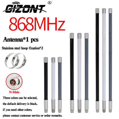868MHz Fiberglass Omni Antenna – Outdoor Long-Range Antenna for Helium Bobcat Miner, Meshtastic, and LoRaWAN Hotspots