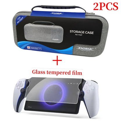 Sony PS5 PlayStation Portal Carrying Case – Shockproof Protective Travel Storage Bag for PS Portal Accessories