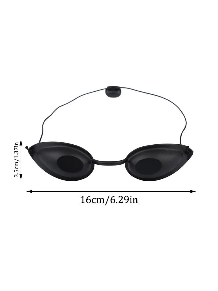 Laser Beauty Eye Mask - Photon Rejuvenation Goggles with Thickened Silicone Sun-Shading Cover