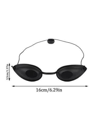 Laser Beauty Eye Mask - Photon Rejuvenation Goggles with Thickened Silicone Sun-Shading Cover