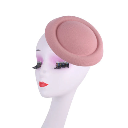 17CM Fascinator Bases for DIY Hair Accessories - Ladies' Wedding Hat, Millinery Cap for Bridal Chapeau