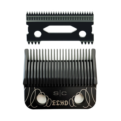 Professional Electric Clipper Replacement Blade - ECHO CRUNCH Compatible Barber Fade Blade