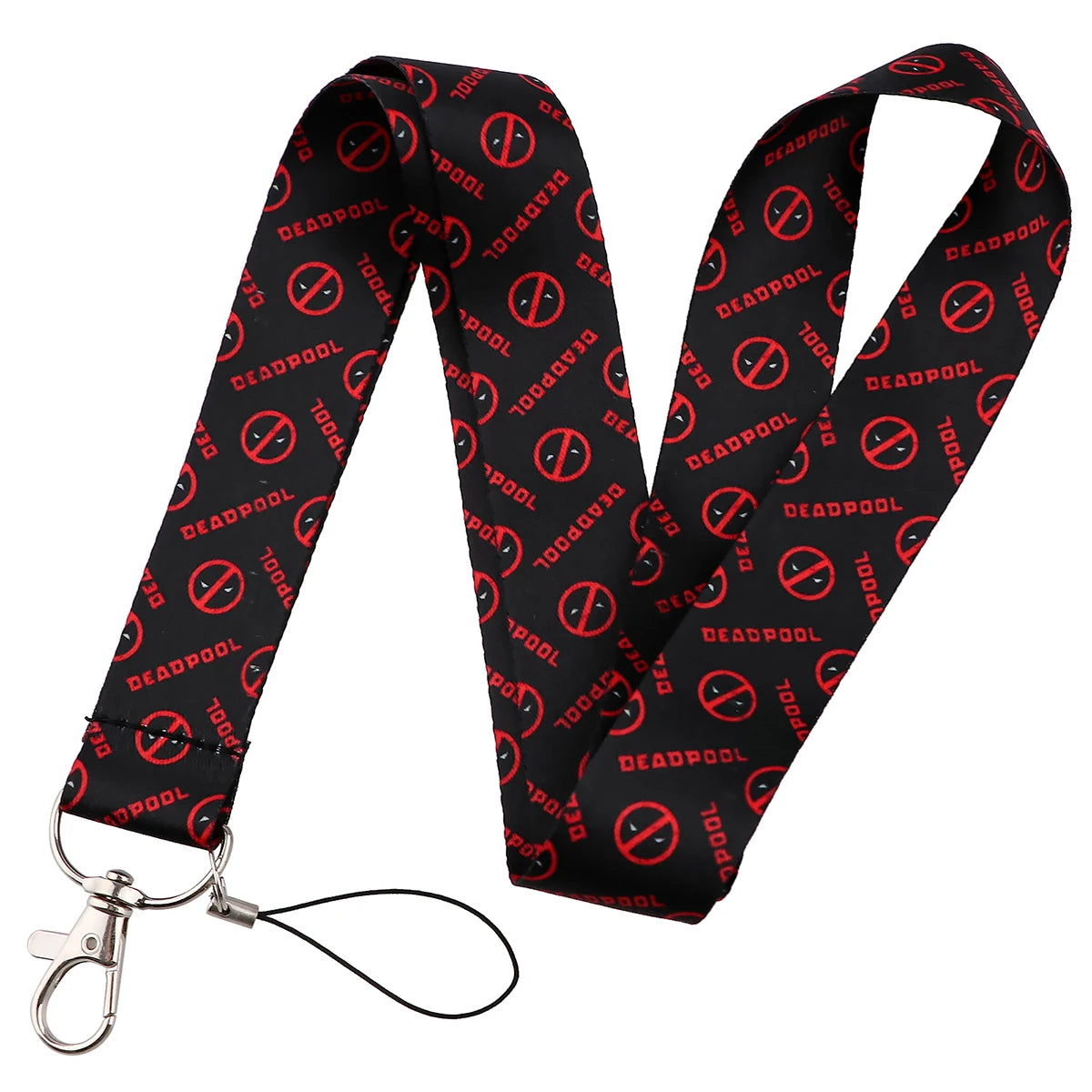 Cartoon Credential Holder Keychain – Cool Lanyard for Key, ID Card, Gym Badge & Cosplay Gift