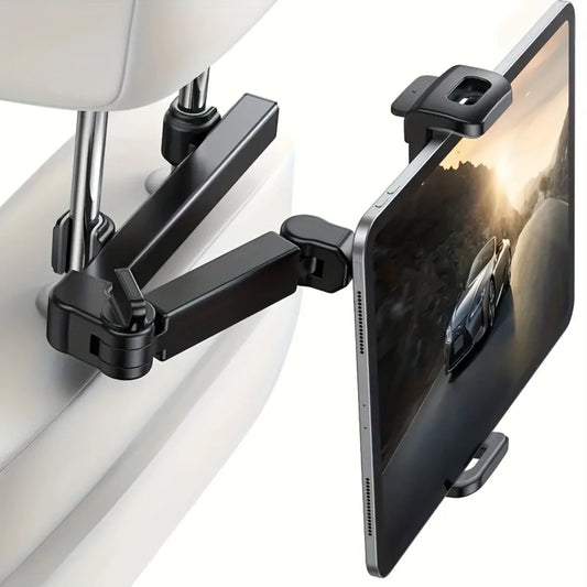 Car Tablet Holder - Headrest Mount Stand for iPad Air, Mini & 4.7-12.9" Devices