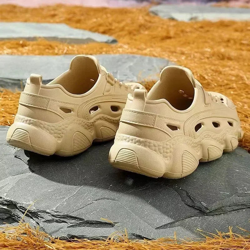 Unisex EVA Clog Sandals - Thick Sole Non-Slip Breathable Fishing & Beach Slippers