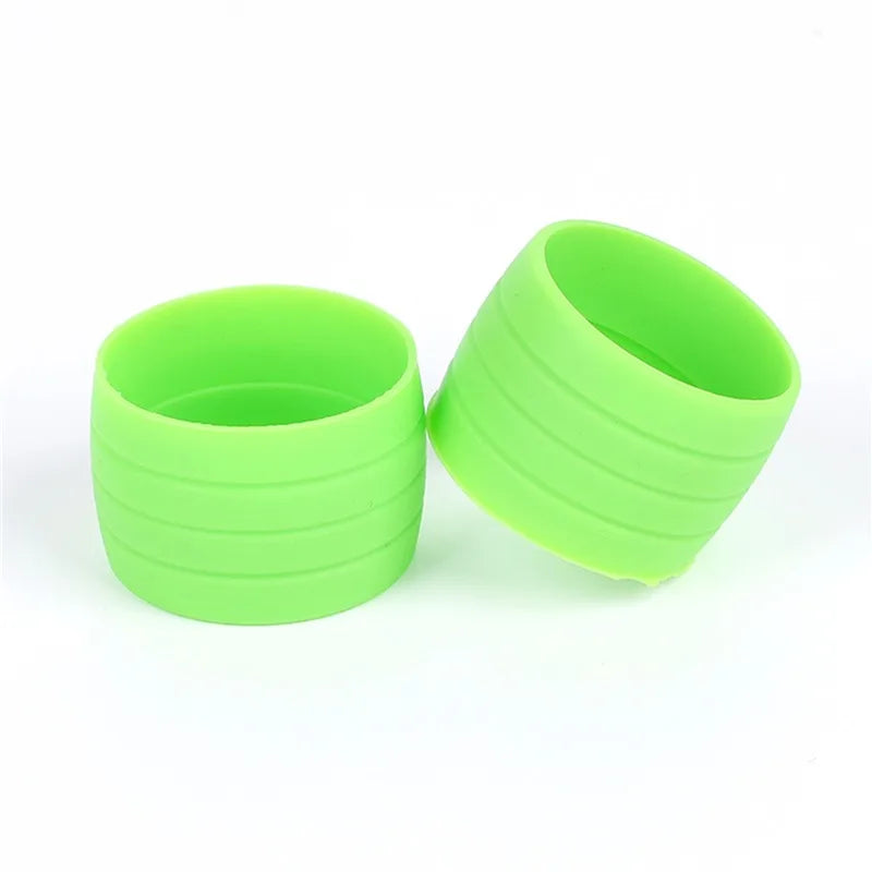 Road Bike Handlebar Tape Plugs – Anti-Slip Silicone End Caps for Waterproof, Wear-Resistant Bar Tape
