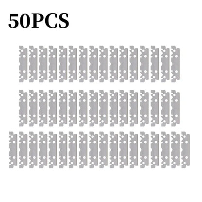 Single-Sided Razor Blades - 30/50/100/200pcs Professional Manual Shaving Blades for Men Barber Grooming Tool