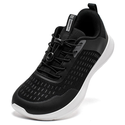 HOBIBEAR Wide Toe Running Shoes — Men & Women Non-Slip Elastic Band Sneakers, Comfortable Walking Footwear