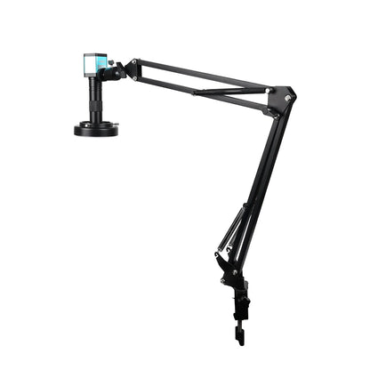 YIZHAN 4K Digital Microscope — Full HD HDMI VGA Industrial Camera with C-Mount, 150x Lens for Soldering & Phone Repair