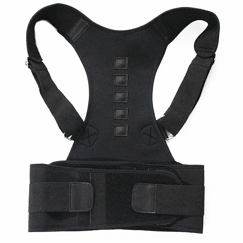 Back Waist Posture Corrector — Adjustable Lumbar Brace & Spine Support Vest for Adults | Comfortable Back Pain Relief Trainer