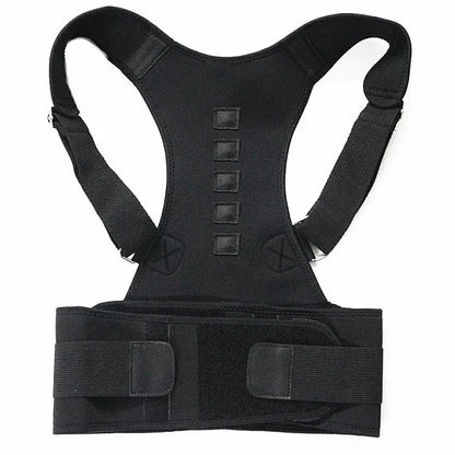 Back Waist Posture Corrector — Adjustable Lumbar Brace & Spine Support Vest for Adults | Comfortable Back Pain Relief Trainer