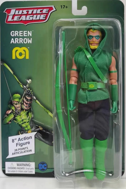 Mego 8-Inch Action Figure - Planet of the Apes DC Comics Shazam Green Arrow Movie Character Collectible Toy Gift