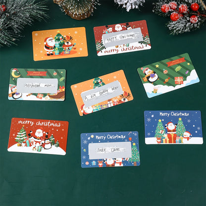 Christmas Scratch Cards 2025 — DIY Merry Xmas Decorations & Surprise Gifts for Home, Navidad & New Year 2026