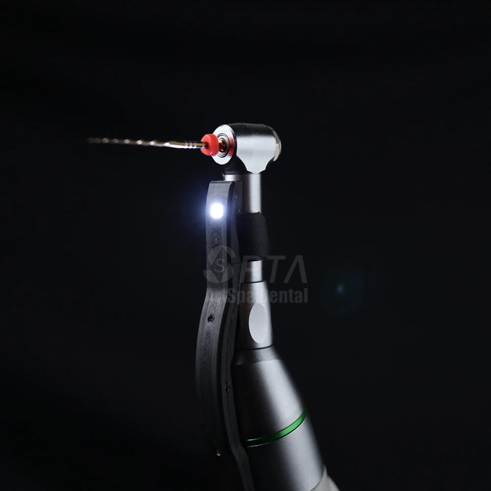 SPTA Cordless Dental Endo Motor – LED 16:1 Contra Angle with Reduction Head for Low-Speed Endodontic Treatment