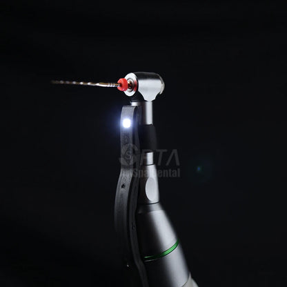 SPTA Cordless Dental Endo Motor – LED 16:1 Contra Angle with Reduction Head for Low-Speed Endodontic Treatment