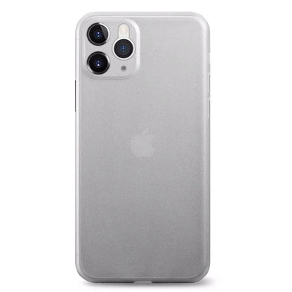 Ultra-Thin 0.3mm iPhone Case - Transparent Matte PP Full Cover for iPhone SE 2020, 6/6S Plus, 7, 8, X, XR, XS Max & 11 Pro
