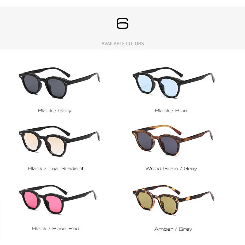 SHAUNA Trending Small Round Sunglasses — Fashion UV400 Shades for Women