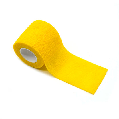 34-Color Tattoo Grip Bandage – Non-Slip, Waterproof, Disposable Elastic Non-Woven Fabric for Tattoo Supplies