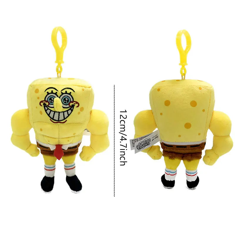Anime Spongebob SquarePants Plush Toys – Patrick, Squidward, Mr. Krabs & Gary Stuffed Cartoon Toys, Birthday Gift for Kids