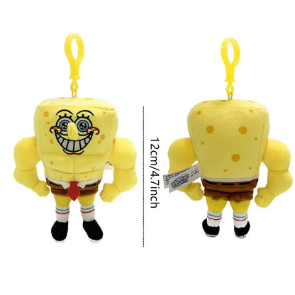 Anime Spongebob SquarePants Plush Toys – Patrick, Squidward, Mr. Krabs & Gary Stuffed Cartoon Toys, Birthday Gift for Kids