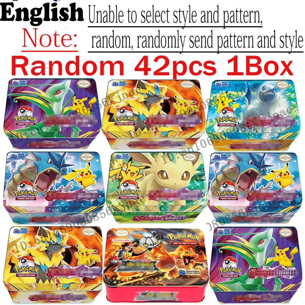 Pokémon Mega Evolution 42-Piece Card Set - Lost Origin Battle Cards, Anime Trading Card Box & Kids’ Collectible Game Toys