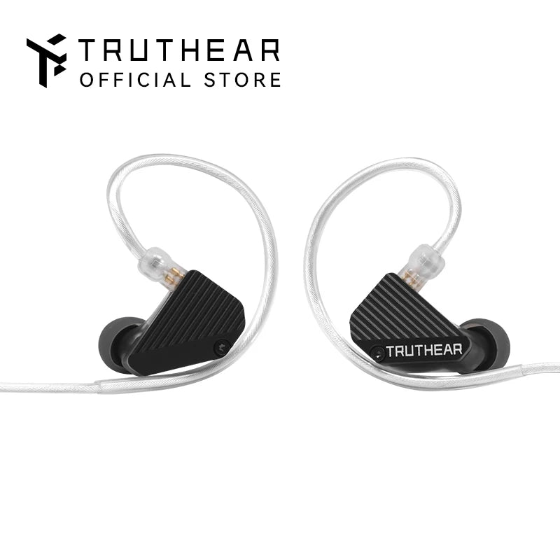 TRUTHEAR PURE Hybrid In-Ear Earphones - 1DD+3BA Hi-Fi Wired Gaming Headphones with 3.5mm Plug