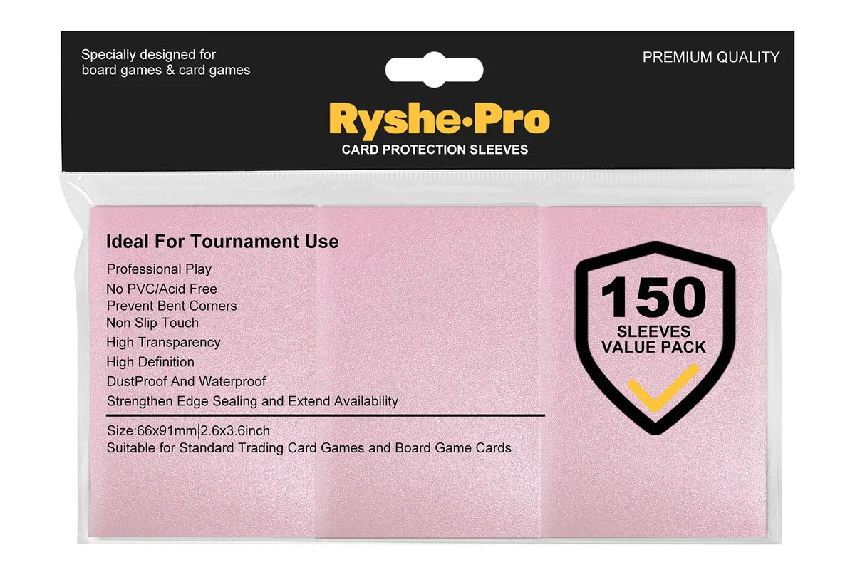 100Pcs 66×91mm Trading Card Sleeves - Soft Penny Sleeves for MTG, Yu-Gi-Oh! & Baseball Cards