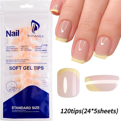 576PCS Colorful Press-On Fake Nails Set – Black & Red Oval/Square Short Full Cover Nail Tips for Salon-Style Nail Art