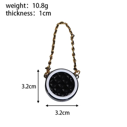 1:12 Dollhouse Miniature Shoulder & Crossbody Bags – Decorative Toy Accessories for Dollhouse Collectors