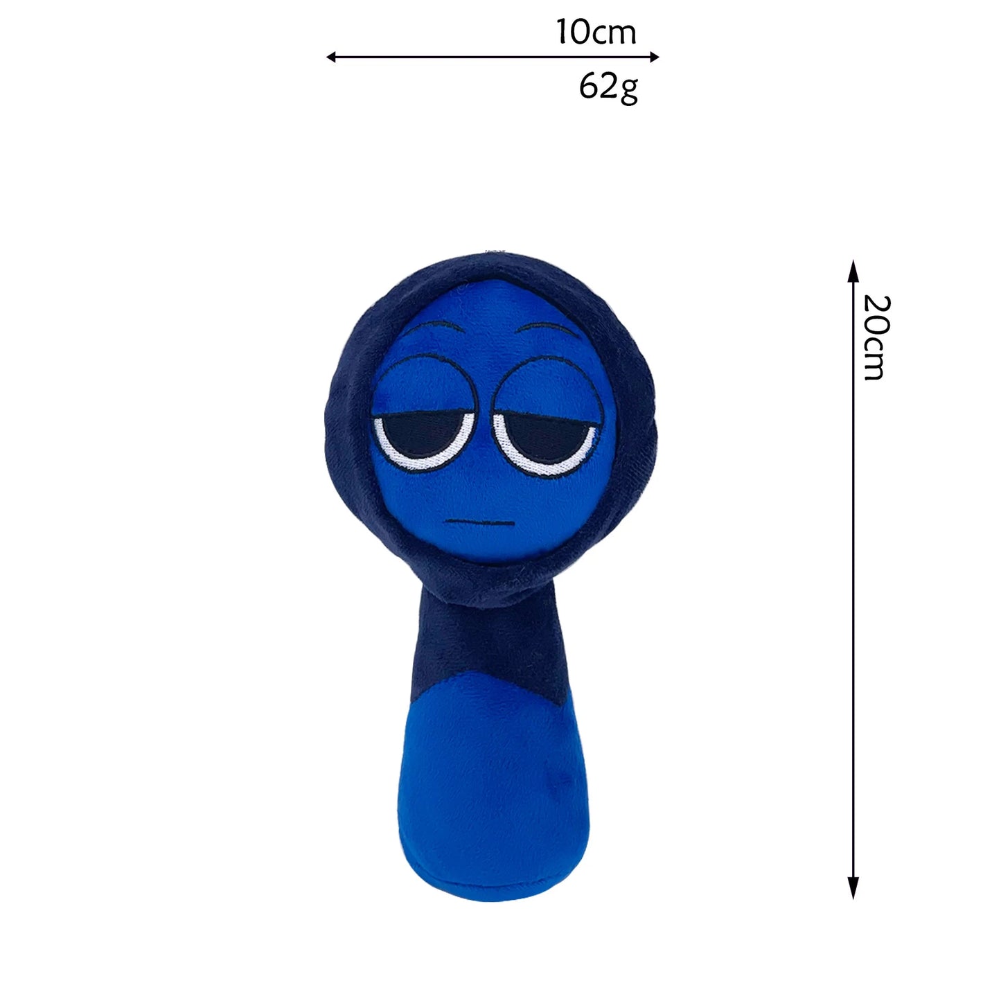 Sprunki Plush Doll Toy — Cartoon Stuffed Pillow for Kids, Birthday & Christmas Gift