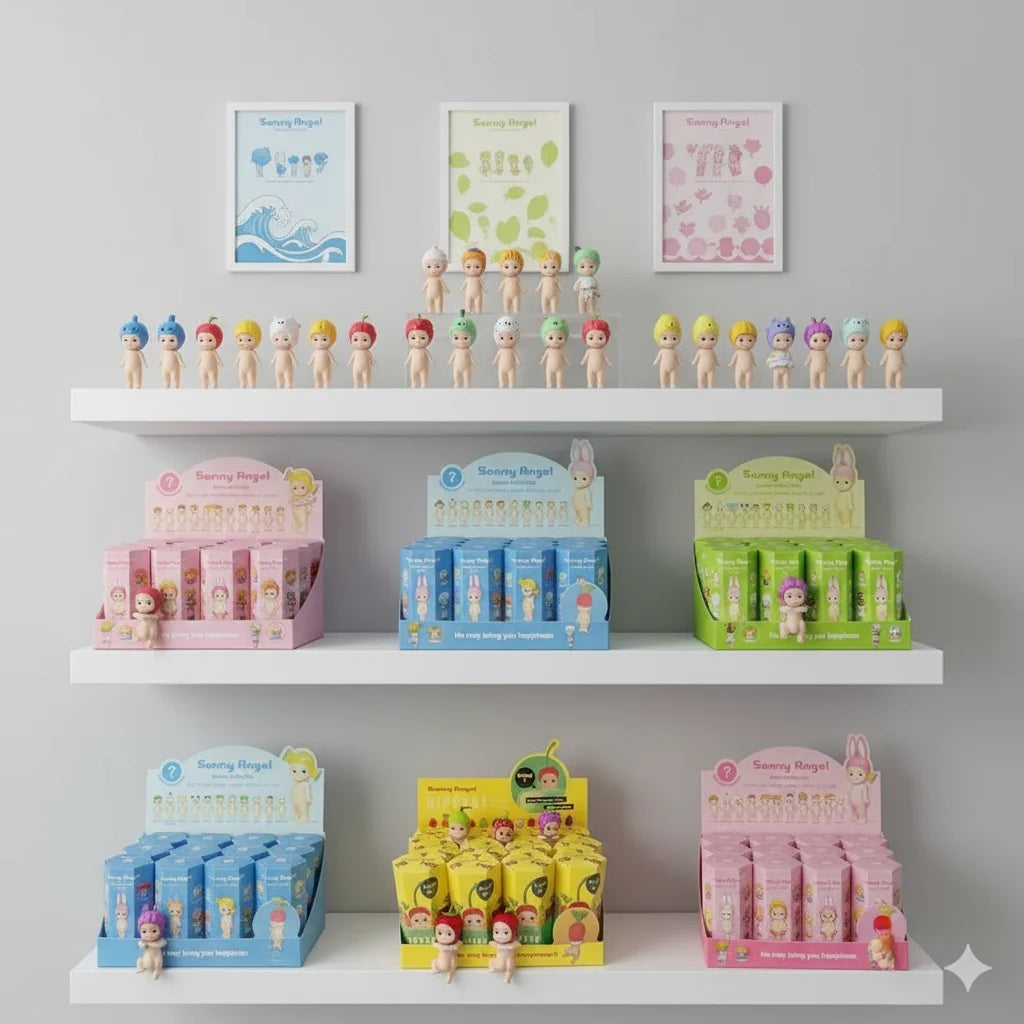 2026 Sonny Angel 20th Anniversary Harvest Series Blind Box – Collectible Fruit & Vegetable Anime Figures Toy Set