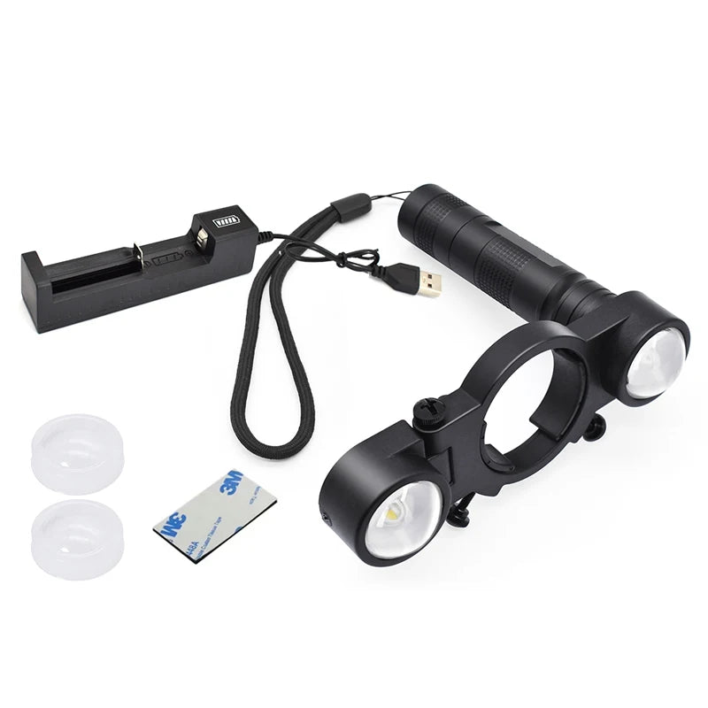 Universal Spray Gun Lighting | Adjustable Size Airbrush Light | Fill Light for Precise Spray Jobs - Searchlight Functionality