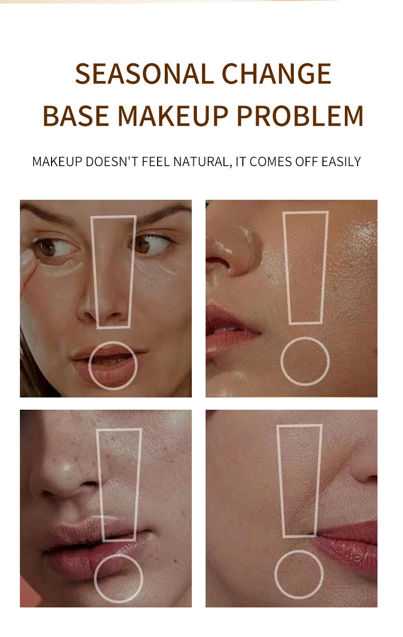 Ocheal 30g BB/CC Sunscreen Cream SPF 50/PA+++ – Anti-Aging, Long-Lasting Full Coverage Facial Foundation