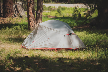 BISINNA 2-Person Ultralight Camping Tent – 20D 380T Nylon, Double Layer Waterproof Backpacking Tent for Hiking & Travel with Free Mat