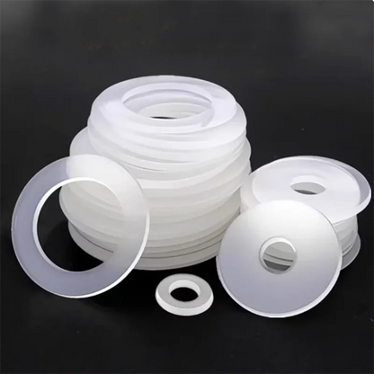 M2–M19 Plastic Nylon Flat Washers – Durable Assorted Sizes for Screws, Bolts & DIY Projects