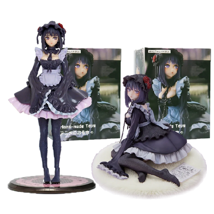 My Dress-Up Darling Anime Figures – Kitagawa Marin & Shizuku Kuroe Black Maid Outfit Action Figurines, Collectible Model