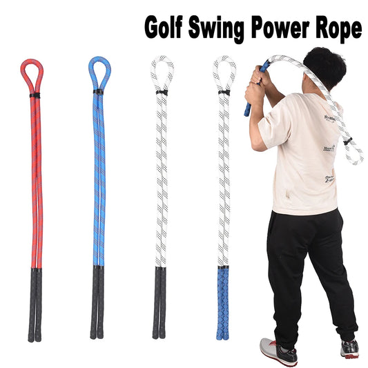 Golf Swing Power Rope - Portable Gesture Correction & Practice Trainer for Beginners
