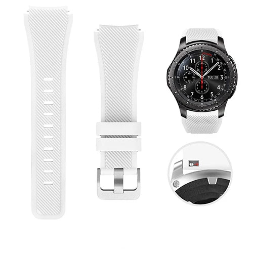 22mm Silicone Watch Strap for CMF Watch Series - Replacement Sport Band for CMF Watch 3 Pro, Watch Pro 2 and Compatible Models