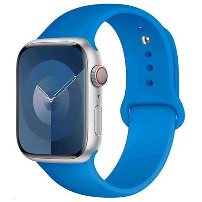 Silicone Sport Band for Apple Watch — Fits Ultra 2/3 & Series 11–SE (40–49mm)