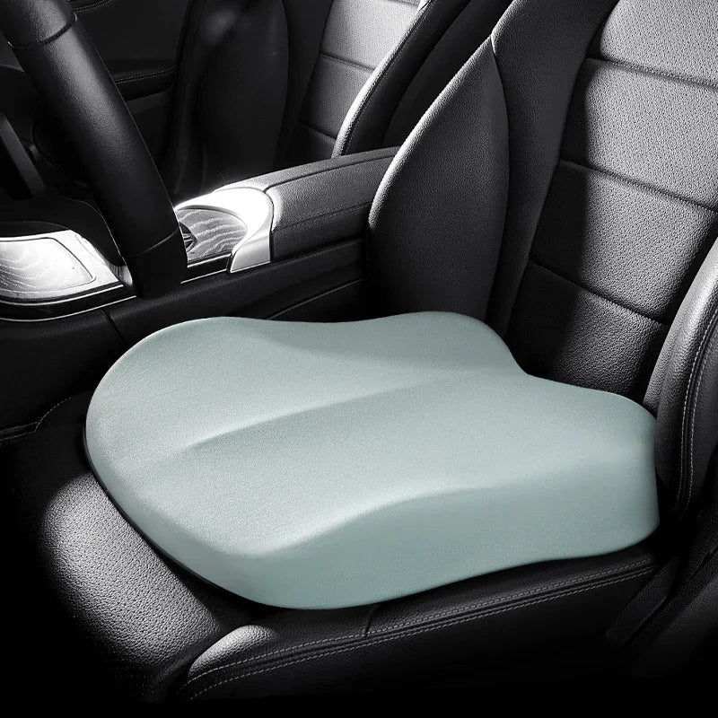 Car Booster Seat Cushion — Heightening, Breathable Portable Seat Pad for Fatigue Relief, Comfortable Driving