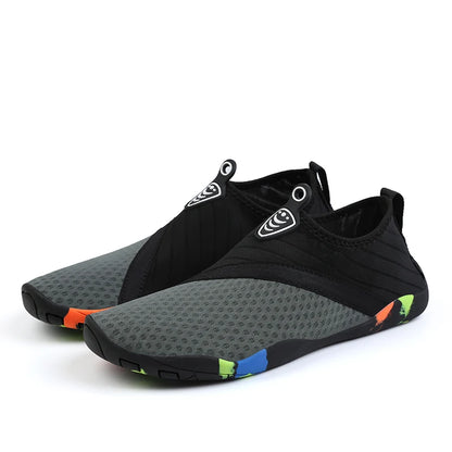 Unisex Quick-Dry Aqua Shoes – Breathable Water Sneakers for Swimming, Beach, and Outdoor Upstream Activities (Sizes 35-45)