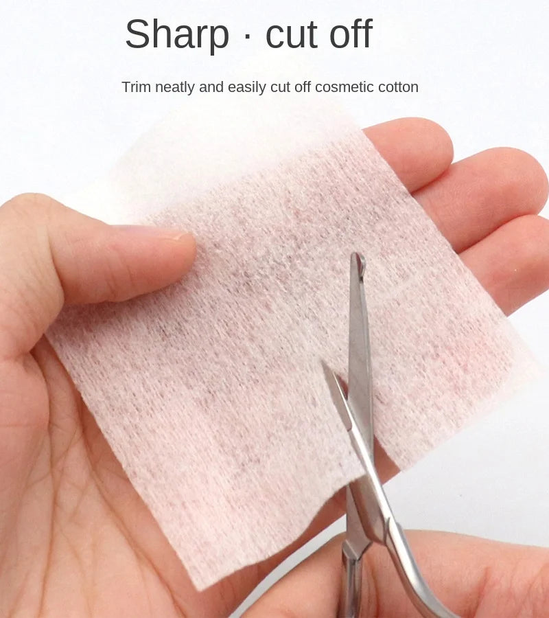 European-Style 9CM Makeup Scissors – Compact Stainless Steel Eyebrow, Nose Hair & Nail Trimming Tool