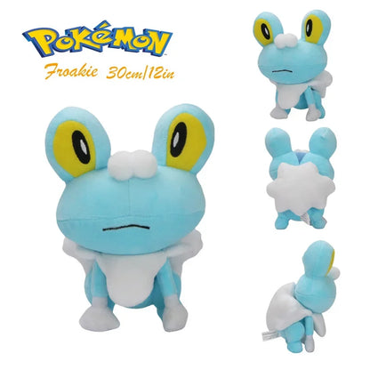 Sprigatito & Friends Plush Toys – Chikorita, Slowpoke, Froakie, Charizard Anime Stuffed Dolls, Gift for Kids