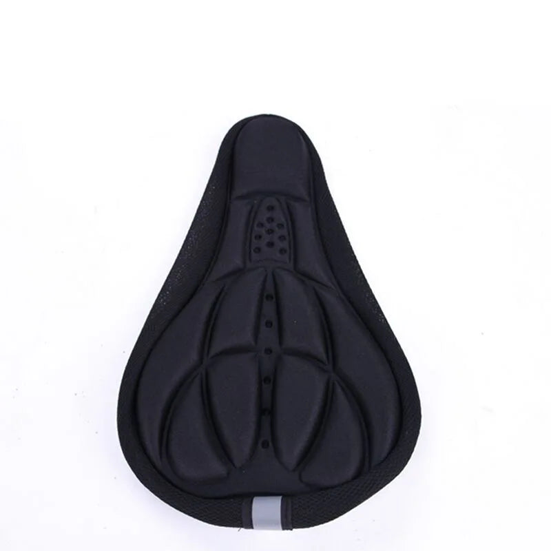 Soft 3D Padded Cycling Saddle Seat Cover – Comfortable Foam Cushion for MTB & Bicycle, Accessory for Better Ride