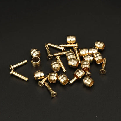 50pcs Bicycle Brake Olives & Inserts – Hydraulic Connector Replacements for SHIMANO BH90/BH59, SRAM, Magura, Tektro