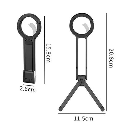 Foldable Magnetic Phone Stand - Portable MagSafe Tripod Mount for iPhone, Samsung & Xiaomi