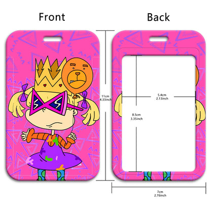 Animated Comedy Lanyard — Key Neck Strap for ID Card, Cell Phone, Badge Holder, Keychain Accessories & Gifts