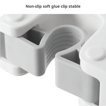 Soft Rubber Mop Hooks — Self-Adhesive Wall-Mounted Organizer for Mops, Brooms & Cleaning Supplies
